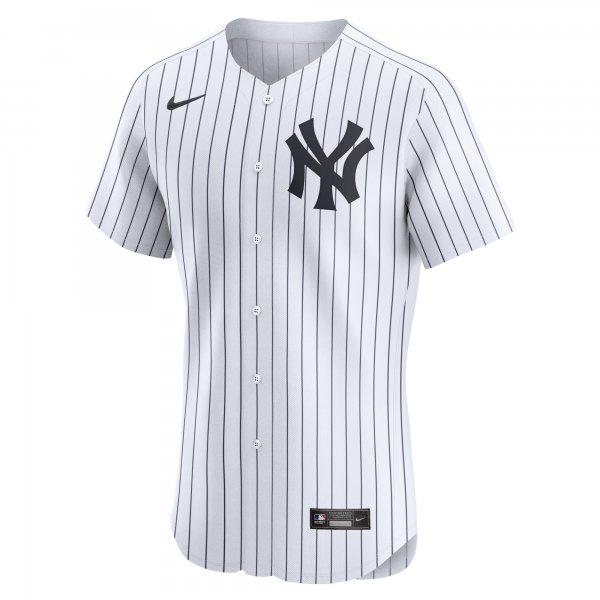 Men's New York Yankees Jasson Dominguez Nike White Home Elite Player Jersey