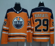 Adidas Edmonton Oilers #29 Leon Draisaitl Orange Home Stitched NHL Jersey