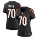 Women's Cincinnati Bengals D'Ante Smith Nike Black Game Jersey