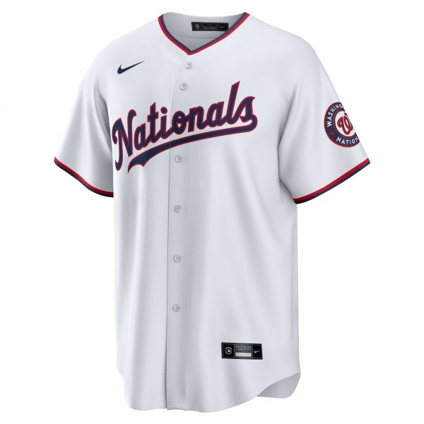 Men's Washington Nationals Nike White Alternate Replica Team Jersey