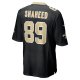 Men's New Orleans Saints Rashid Shaheed Nike Black Game Player Jersey