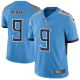 Men's Nike Tennessee Titans #9 Steve McNair Limited Alternate Light Blue NFL Vapor Untouchable Jersey