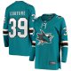 Women's San Jose Sharks Logan Couture Fanatics Teal Breakaway Home Player Jersey