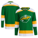 Men's Minnesota Wild #Blank Matt Boldy Green NHL Jersey