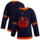 Edmonton Oilers Blank Navy Alternate Stitched NHL Jersey