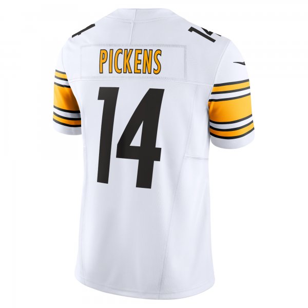 Men's Pittsburgh Steelers George Pickens Nike White Vapor F.U.S.E. Limited Jersey