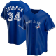 Men's Toronto Blue Jays #34 Kevin Gausman Royal Alternate MLB Jersey