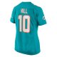 Women's Miami Dolphins Tyreek Hill Nike Aqua Player Jersey