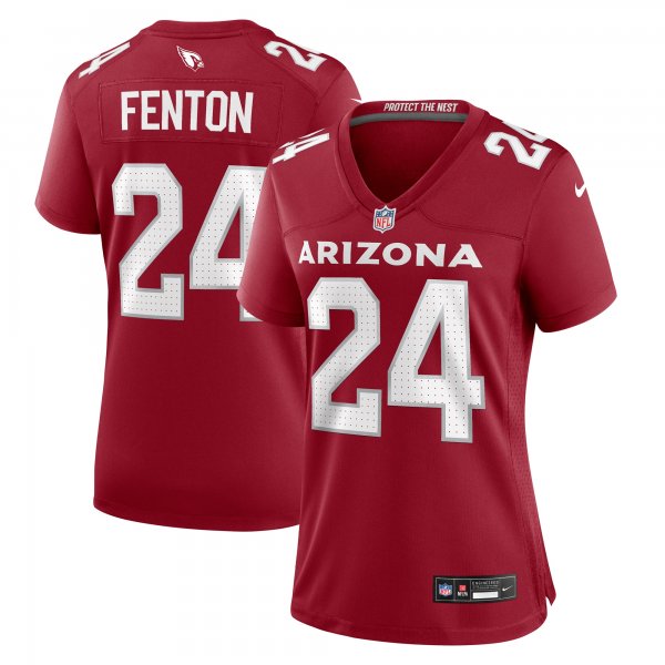 Women's Arizona Cardinals Rashad Fenton Nike Cardinal Game Player Jersey