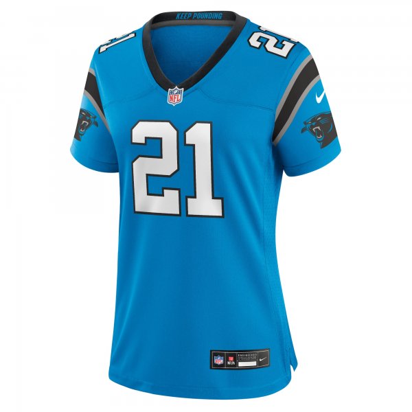 Women's Carolina Panthers Jeremy Chinn Nike Blue Player Jersey