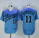 Mitchell And Ness 1968 Chicago White sox #11 Luis Aparicio Blue Throwback Stitched MLB Jersey