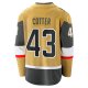 Men's Vegas Golden Knights Paul Cotter Fanatics Gold  Premier Breakaway Player Jersey