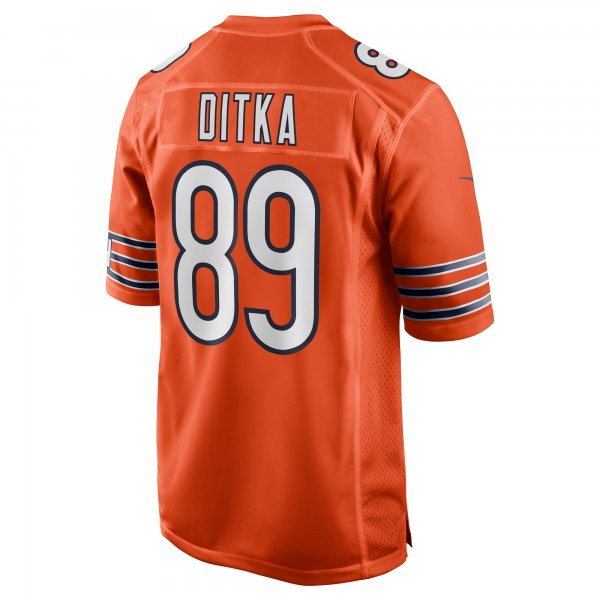 Men's Chicago Bears Mike Ditka Nike Orange Retired Player Jersey