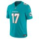 Men's Miami Dolphins Jaylen Waddle Nike Aqua Vapor F.U.S.E. Limited Jersey