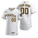 Pittsburgh Pirates Custom Men's Nike White 2020 Jersey