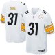 Pittsburgh Steelers #31 Donnie Shell Men's Game White NFL Road Jersey