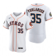 Houston Astros Justin Verlander White 2022 World Series Flex Base Jersey