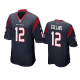 Men's Houston Texans #12 Nico Collins Navy Game Jersey