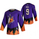 Arizona Coyotes #9 Clayton Keller Purple Men's Adidas 2020-21 Reverse Retro Alternate NHL Jersey