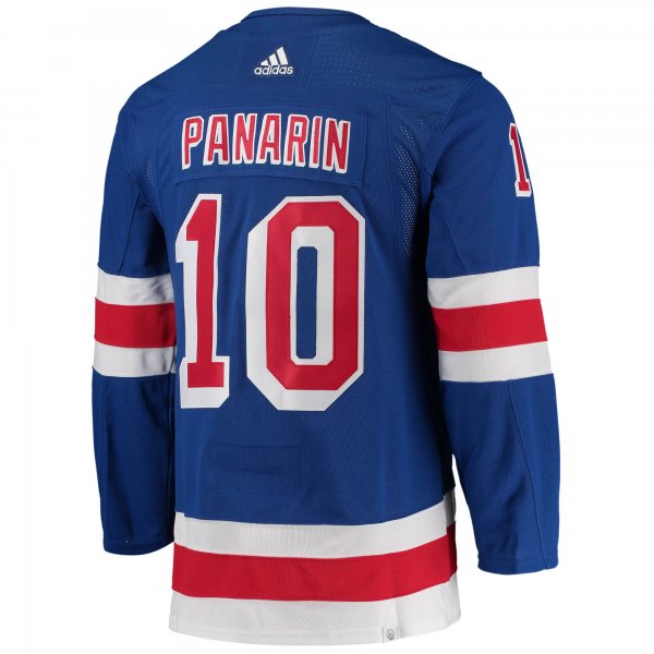 Men's New York Rangers Artemi Panarin adidas Blue Home Primegreen Player Jersey