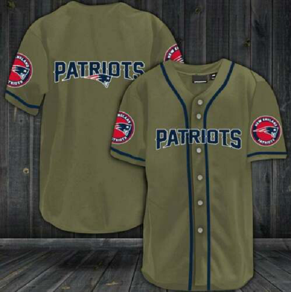 New England Patriots NFL 3D Digital Printed Fashion Baseball Legend Jersey