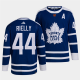 Men's Toronto Maple Leafs Black #44 Morgan Rielly Blue 2022 Reverse Retro NHL Jersey