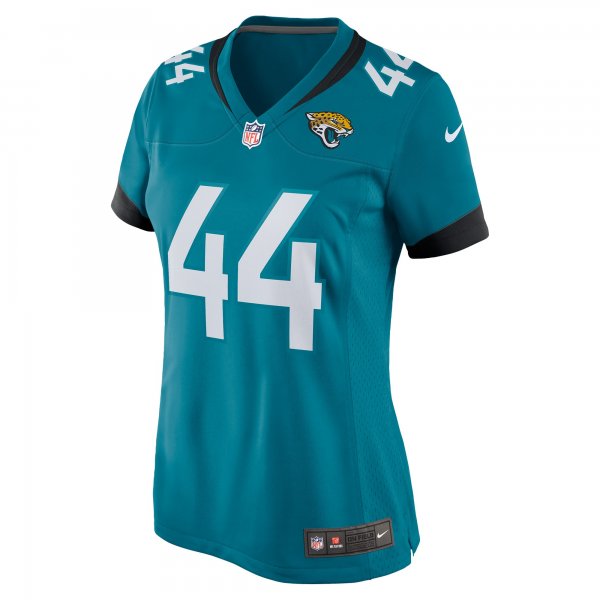 Women's Jacksonville Jaguars Travon Walker Nike Teal Player Jersey