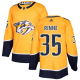 Adidas Nashville Predators #35 Pekka Rinne Yellow Home Stitched NHL Jersey