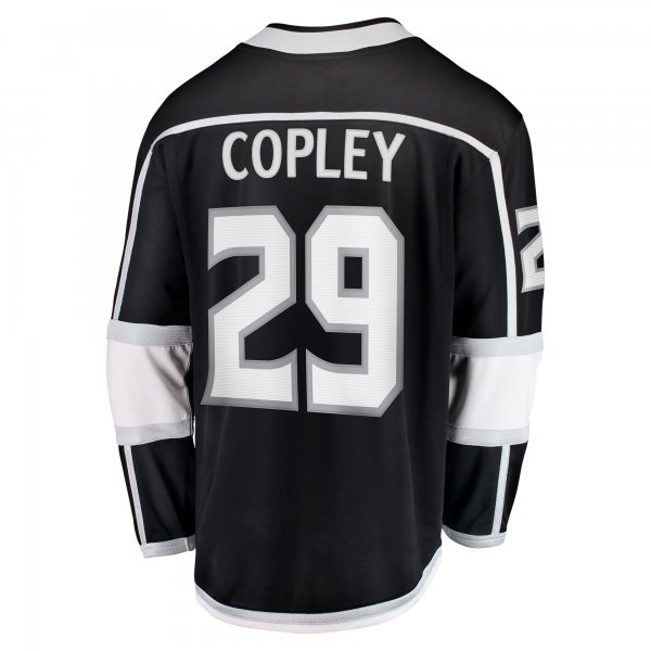 Men's Los Angeles Kings Pheonix Copley Fanatics Black Home Breakaway Jersey