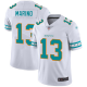 Men's Miami Dolphins #13 Dan Marino White Stitched NFL Limited Team Logo Fashion Jersey