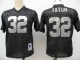 Men's Mitchell And Ness Las Vegas Raiders #32 Jack Tatum Black Stitched Throwback NFL Jersey