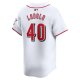 Men's Cincinnati Reds Nick Lodolo Nike White Home Limited Player Jersey