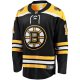 Men's Boston Bruins Jeremy Swayman Fanatics Black Home Breakaway Replica Jersey