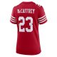 Women's San Francisco 49ers Christian McCaffrey Nike Scarlet Player Jersey