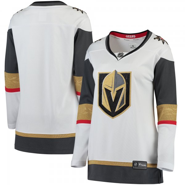 Women's Vegas Golden Knights Fanatics White Away Breakaway Jersey