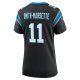 Women's Carolina Panthers Ihmir Smith-Marsette Nike  Black Team Game Jersey