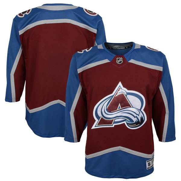 Youth Colorado Avalanche Burgundy Home Premier Jersey