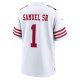 Men's San Francisco 49ers Deebo Samuel Sr Nike White Men's Nike Game Jersey