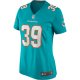 Women's Miami Dolphins Larry Csonka Nike Aqua Game Retired Player Jersey