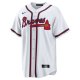 Men's Atlanta Braves Ronald Acuna Jr. Nike White Home Replica Player Name Jersey