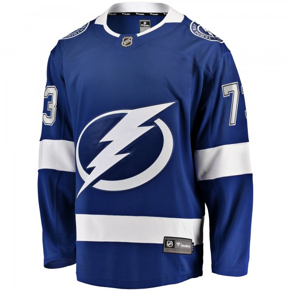 Men's Tampa Bay Lightning Conor Sheary Fanatics Blue Home Breakaway Jersey