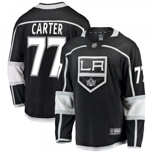 Men's Los Angeles Kings Jeff Carter Fanatics Black Breakaway Jersey