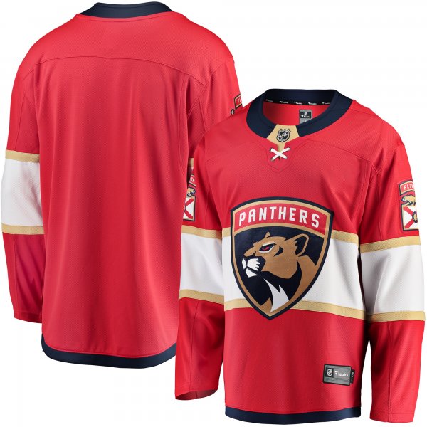 Men's Florida Panthers Fanatics Red Breakaway Home Jersey