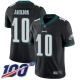 Philadelphia Eagles #10 DeSean Jackson Black Alternate Men's Stitched NFL 100th Season Vapor Limited Jersey