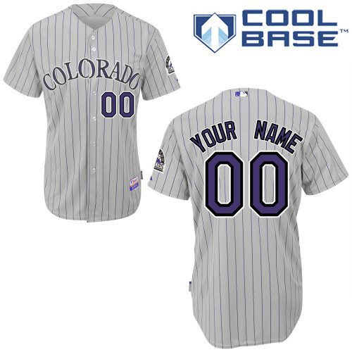 Colorado Rockies Personalized White MLB Jersey