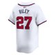 Men's Atlanta Braves Austin Riley Nike White Home Limited Player Jersey