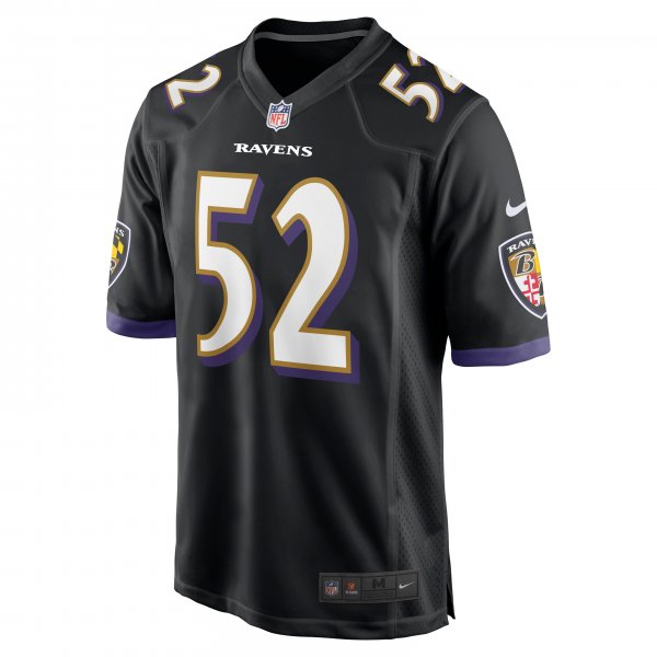 Men's Baltimore Ravens Ray Lewis Nike Black Retired Player Jersey