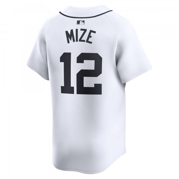 Men's Detroit Tigers Casey Mize Nike White Home Limited Player Jersey