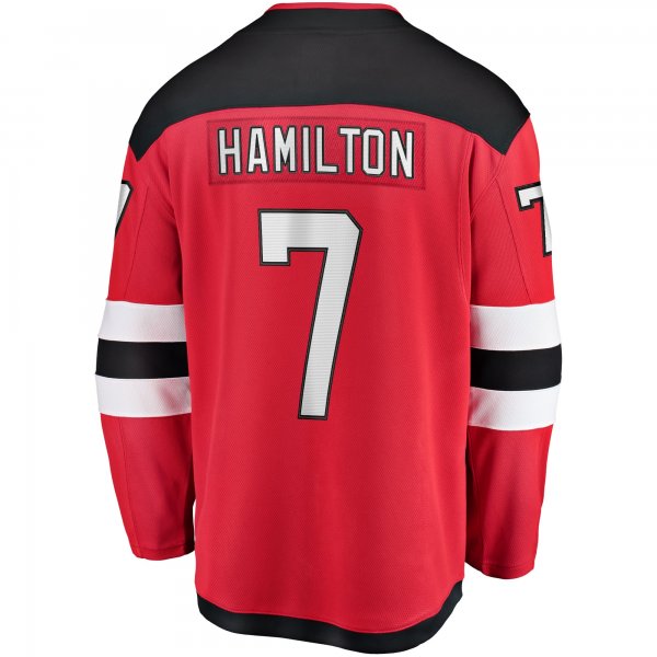 Youth New Jersey Devils Dougie Hamilton Fanatics Red Breakaway Player Jersey