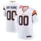 Men's Denver Broncos Nike White Custom Limited Jersey